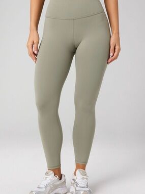 Fabletics High-Rise Leggings in Sage green
